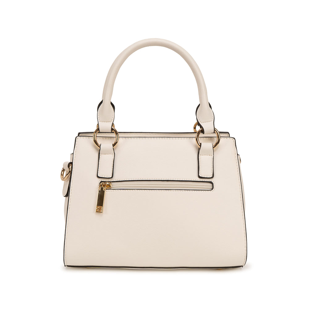 Cartera Briganti Satchel Blanco