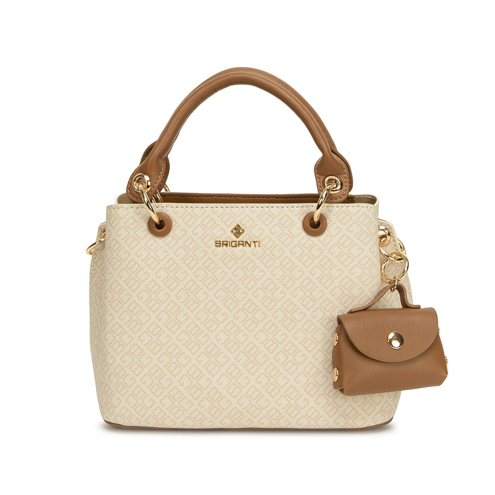 Cartera Satchel Hueso