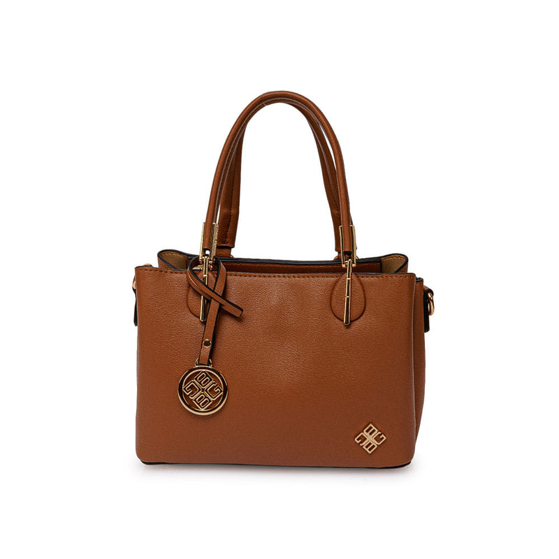Cartera Briganti Satchel Mocca
