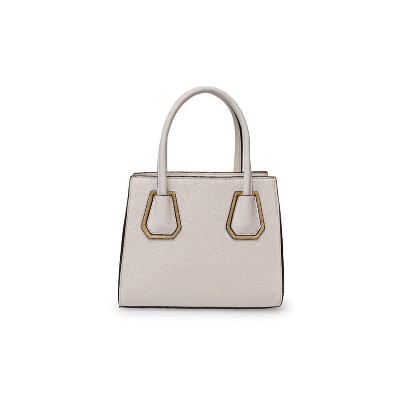 Cartera Briganti Satchel Blanco
