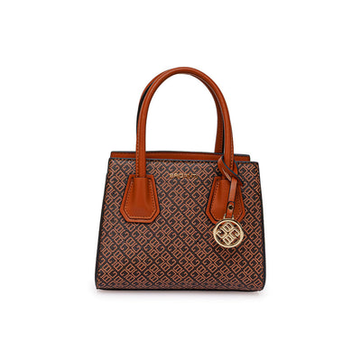Cartera Briganti Satchel Marron