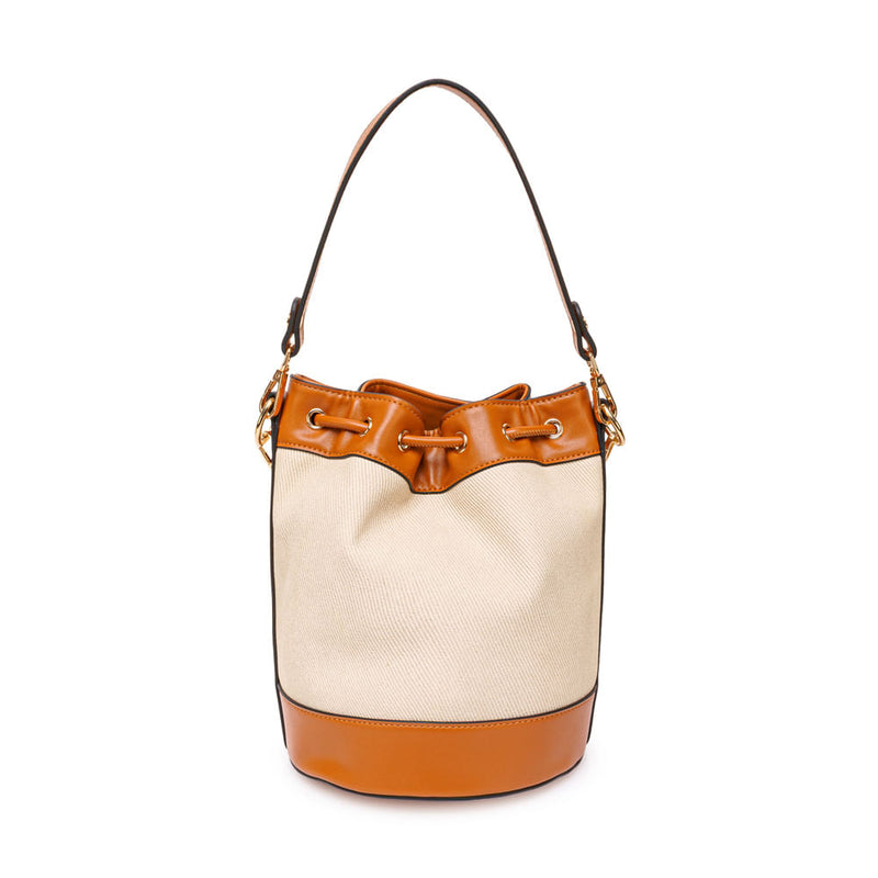 Cartera Briganti Satchel Hueso