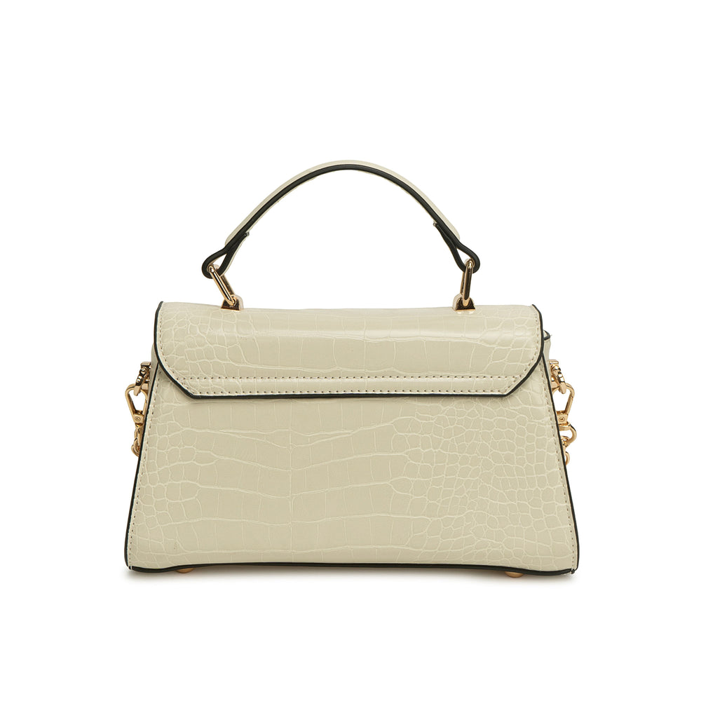 Cartera Briganti Mini Satchel Blan/Off