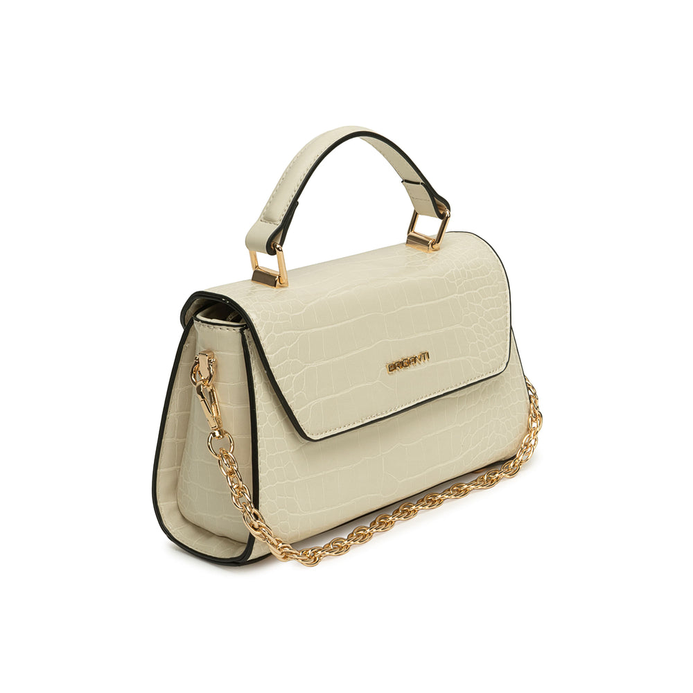 Cartera Briganti Mini Satchel Blan/Off