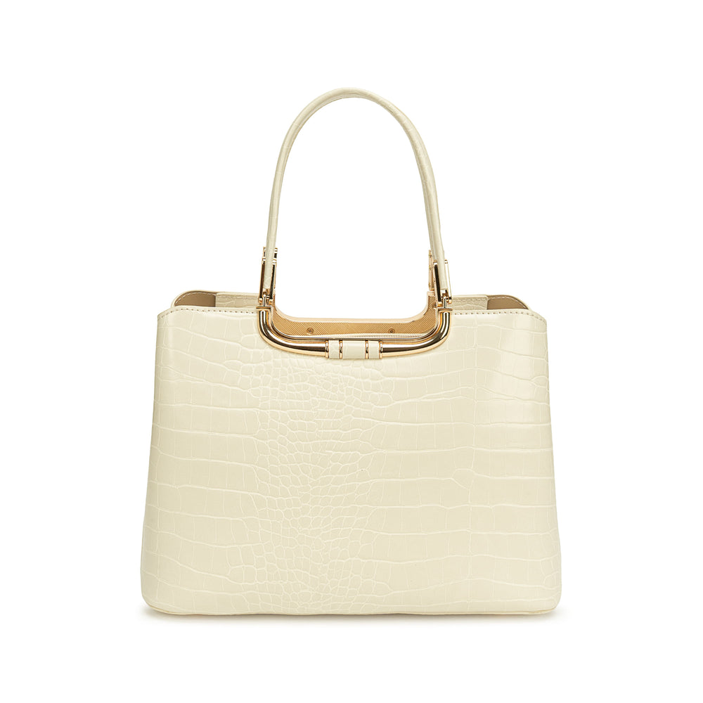 Cartera Briganti Satchel Blanco Sof