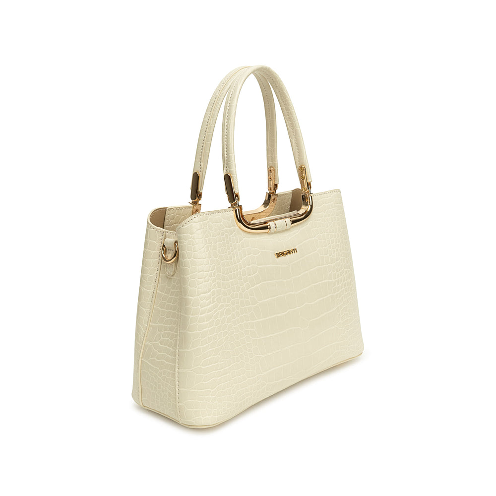 Cartera Briganti Satchel Blanco Sof