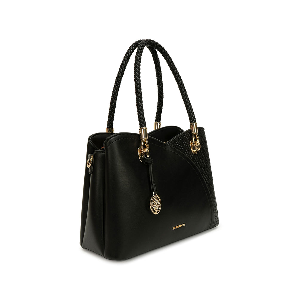 Cartera Briganti Satchel Negro