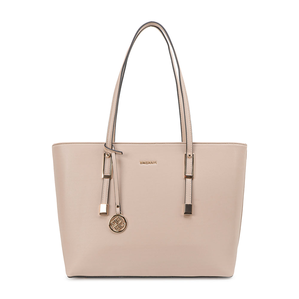 Cartera Jumbo Beig/Blan