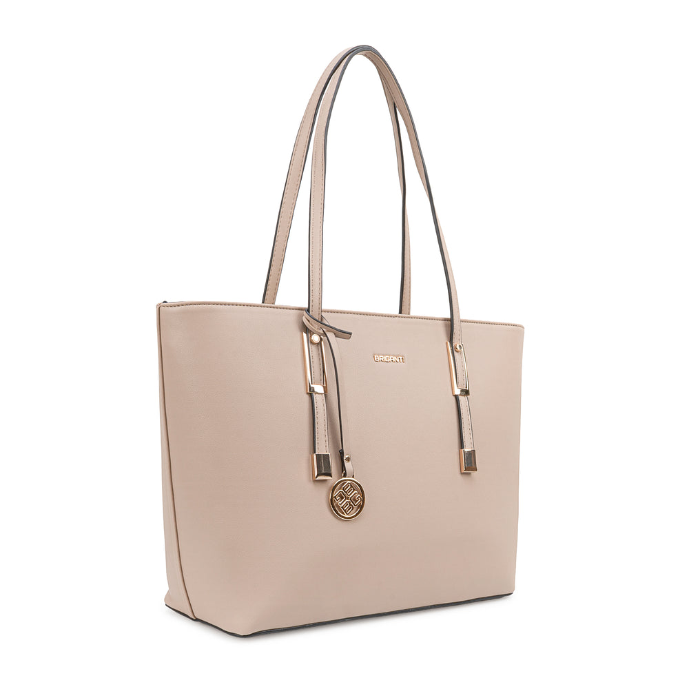 Cartera Jumbo Beig/Blan