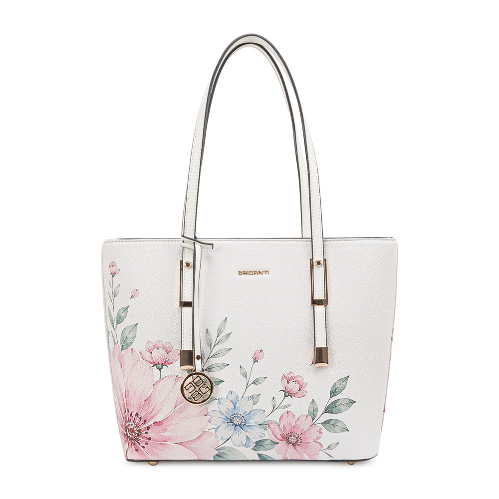 Cartera Jumbo Beig/Blan