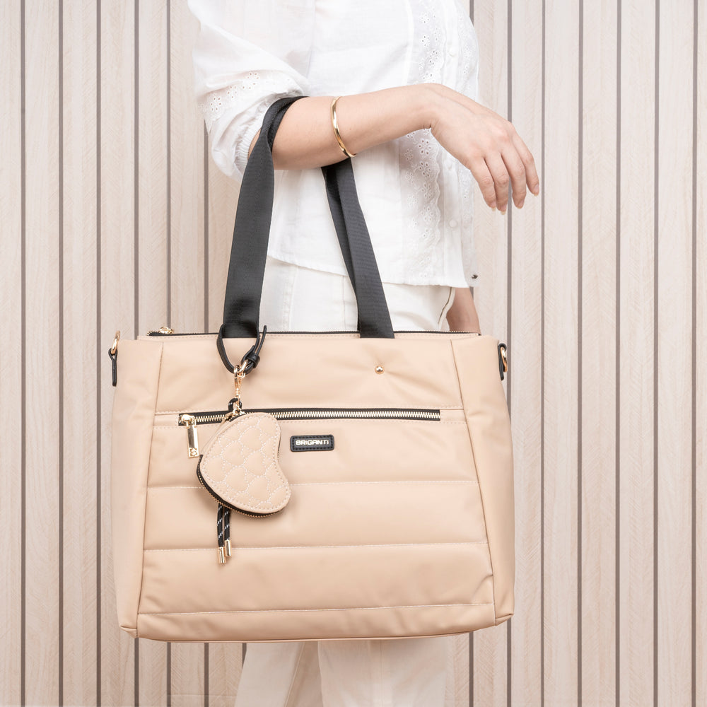 Cartera Jumbo Beige
