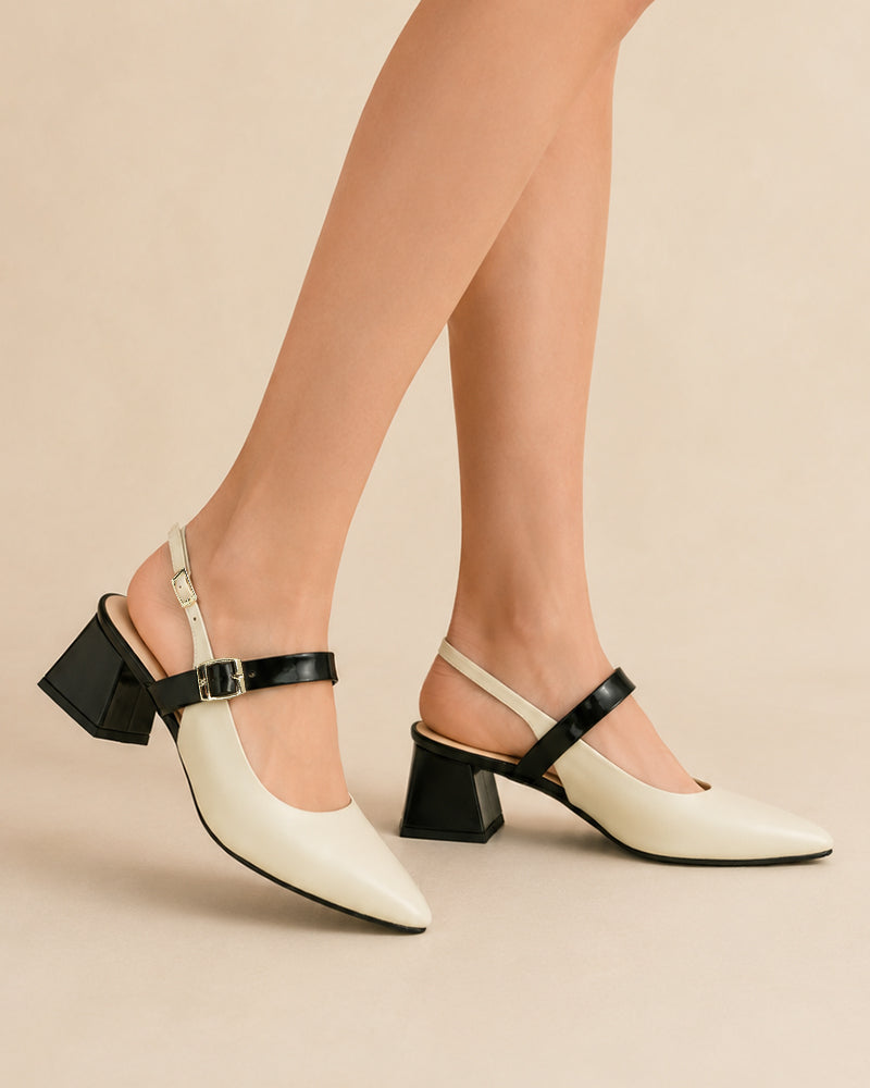 Zapatos altos y tacos