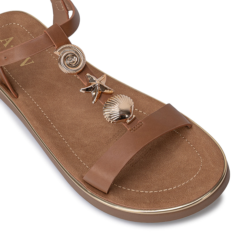 Sandalia Casual Natural