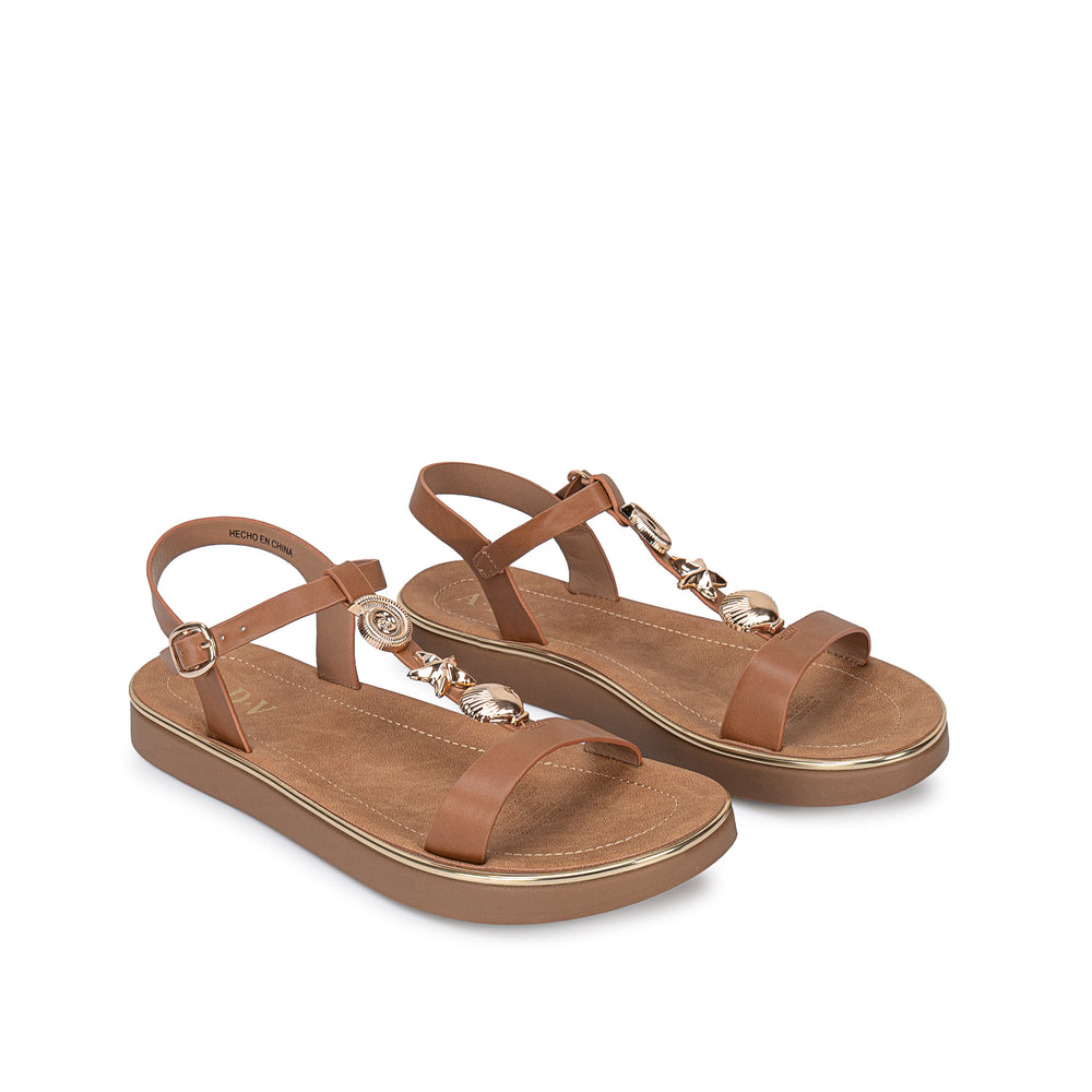 Sandalia Casual Natural