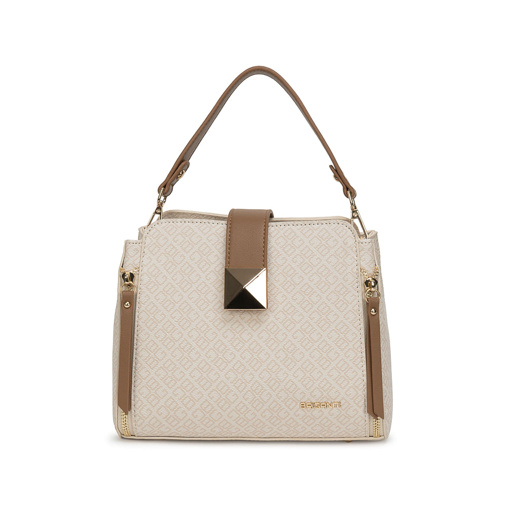 Cartera Briganti Crossbody Hues/Moca