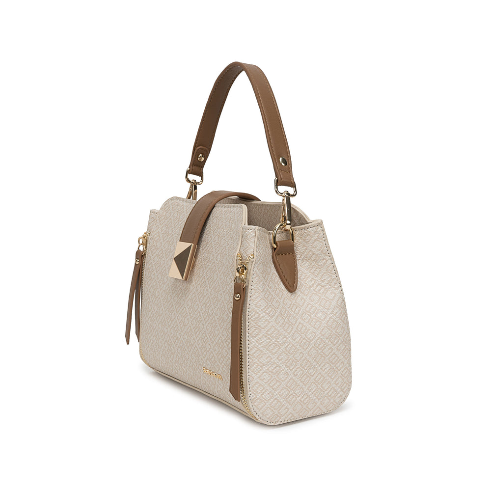 Cartera Briganti Crossbody Hues/Moca