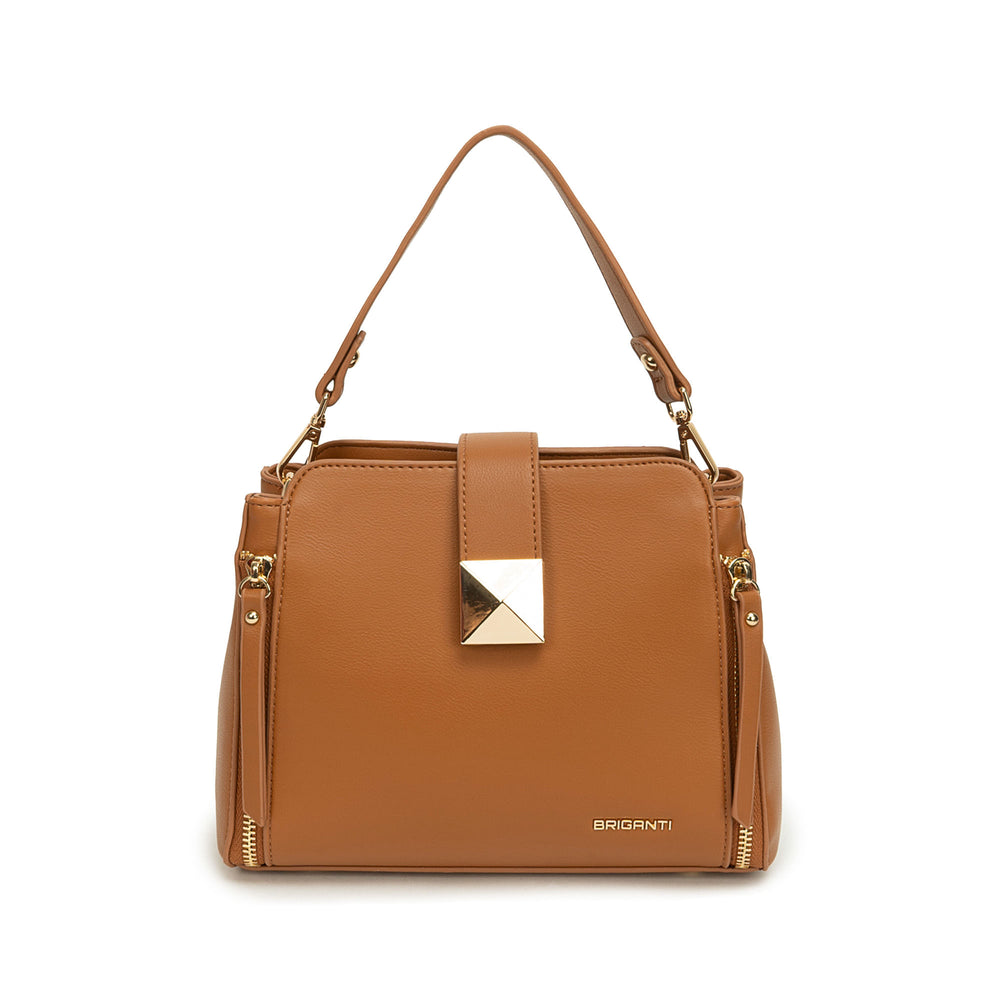Cartera Briganti Crossbody Natural