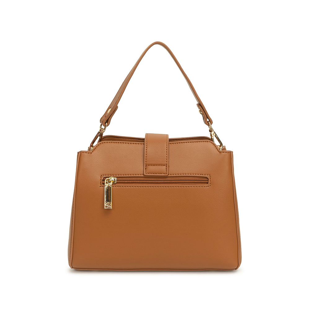 Cartera Briganti Crossbody Natural