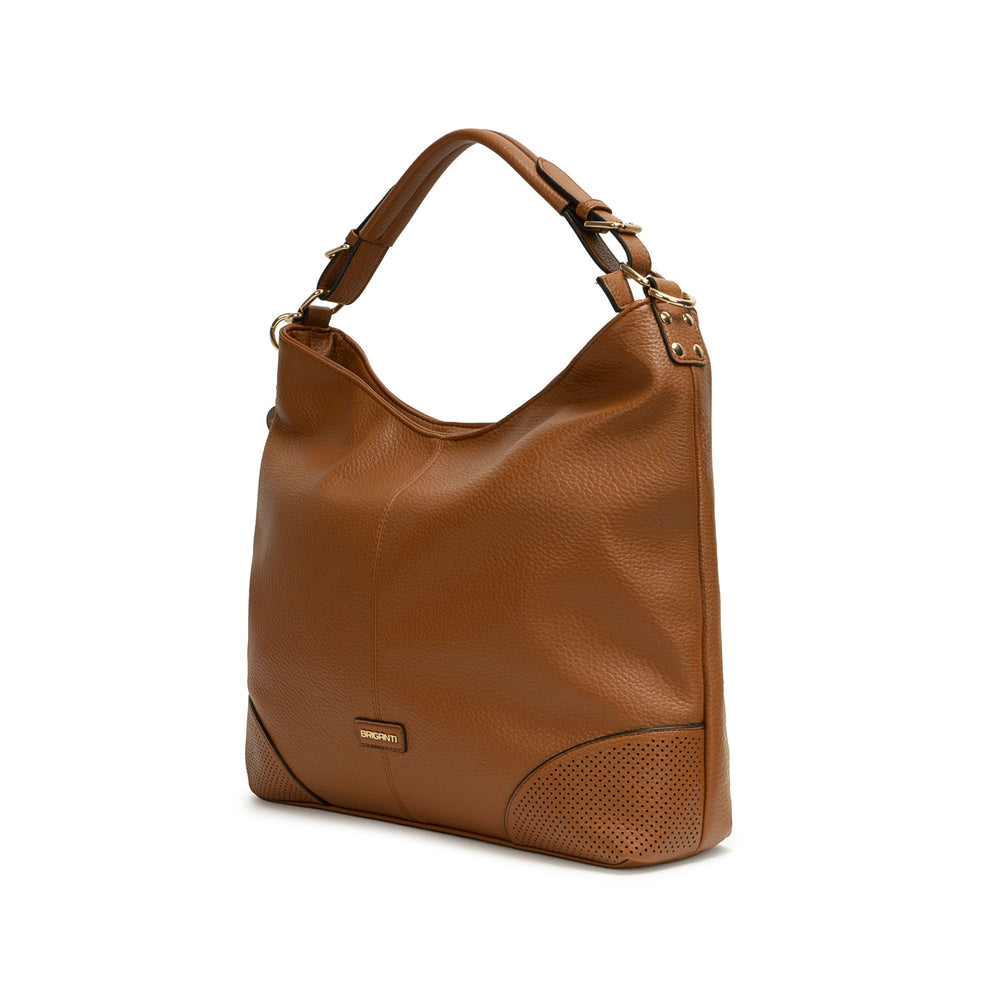 Cartera Briganti Hobo Natural