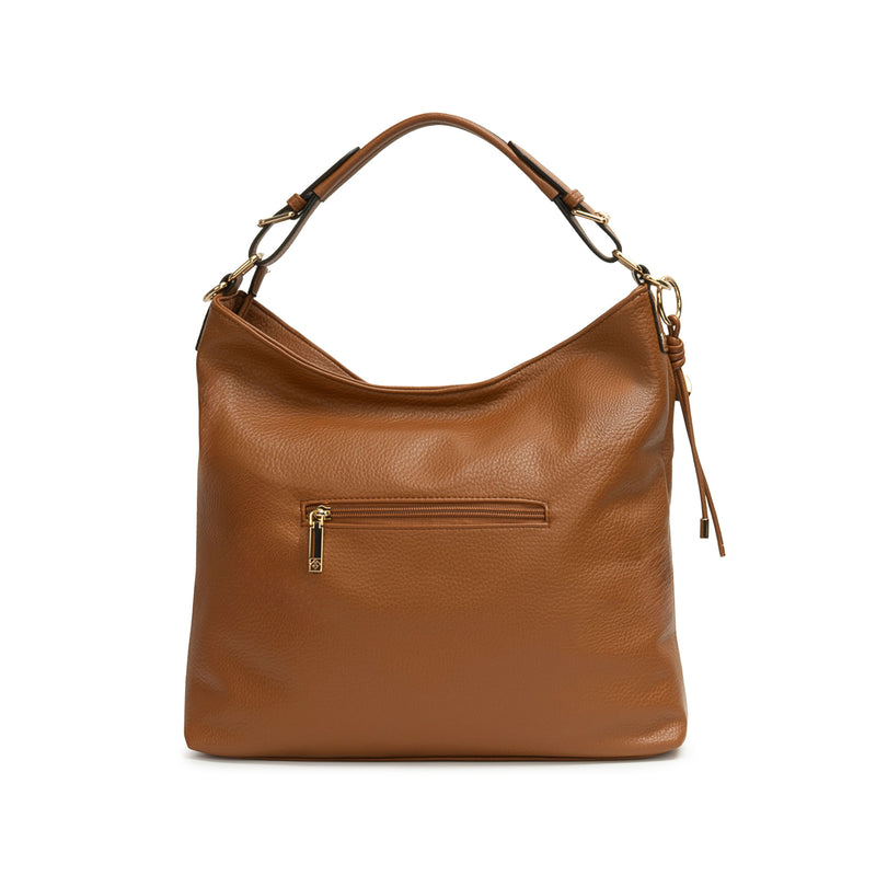 Cartera Briganti Hobo Natural