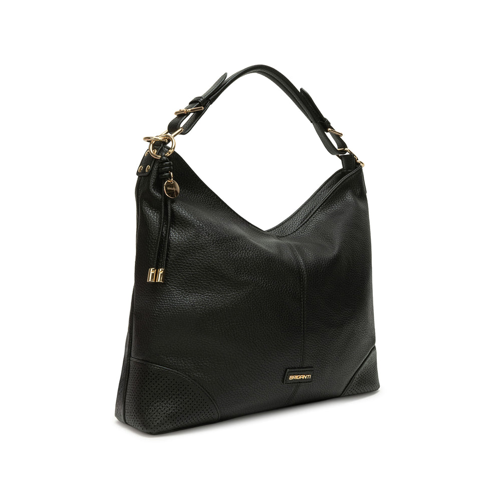 Cartera Briganti Hobo Negro