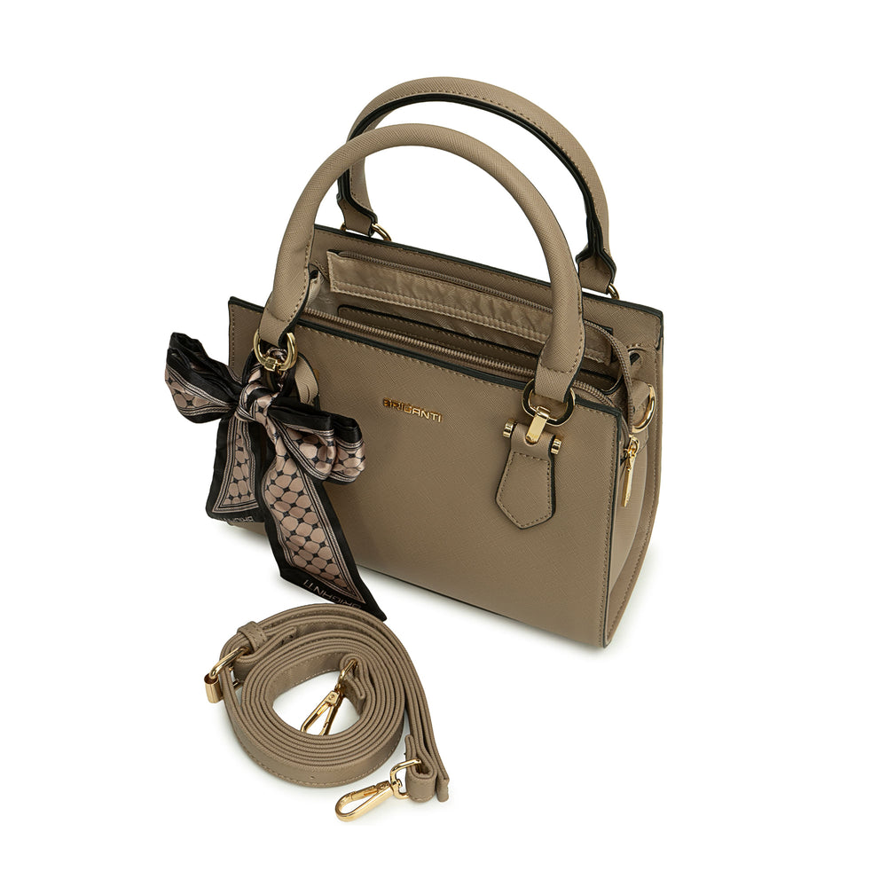 Cartera Briganti Mini Satchel Vison