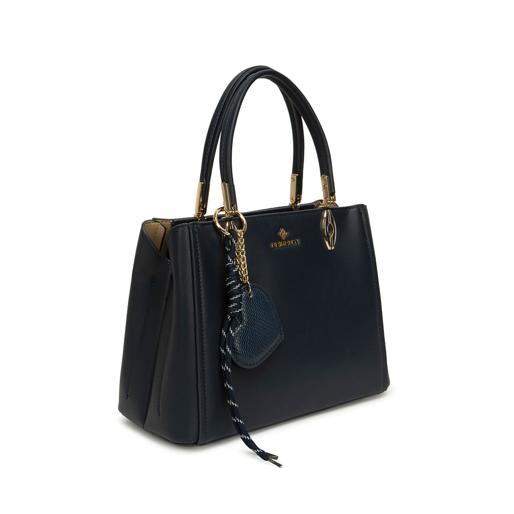 Cartera Briganti Satchel Azul