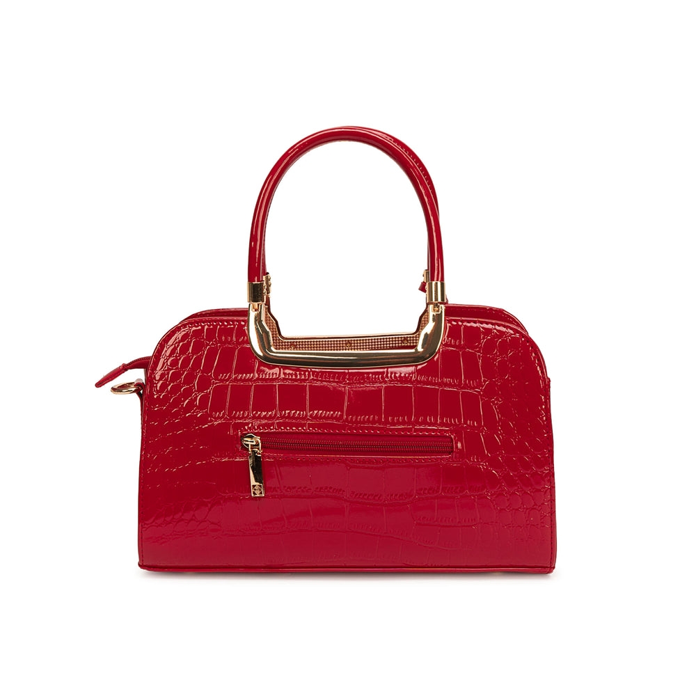 Cartera Briganti Satchel Rojo