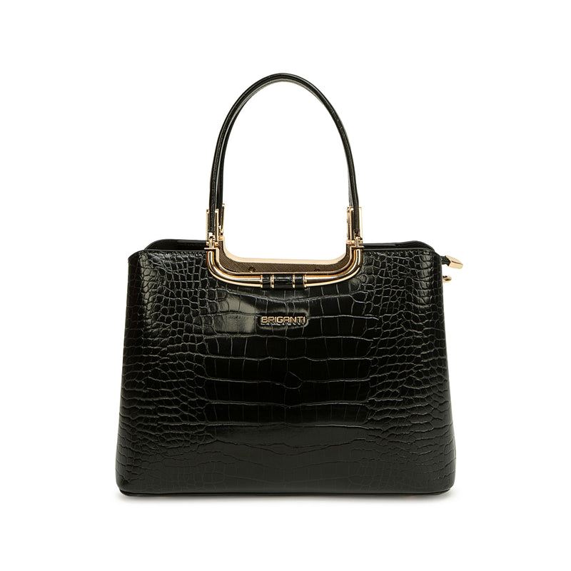 Cartera Briganti Satchel Negro