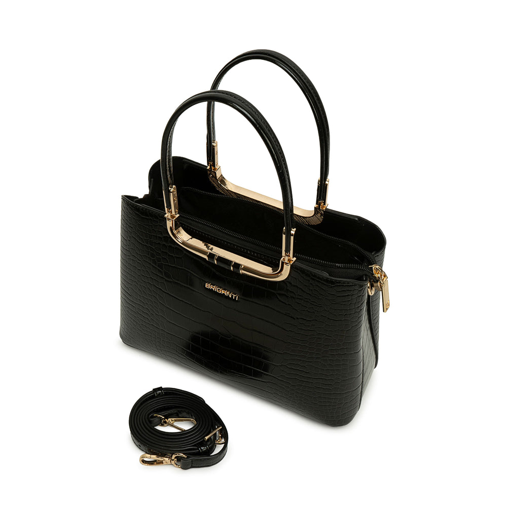 Cartera Briganti Satchel Negro