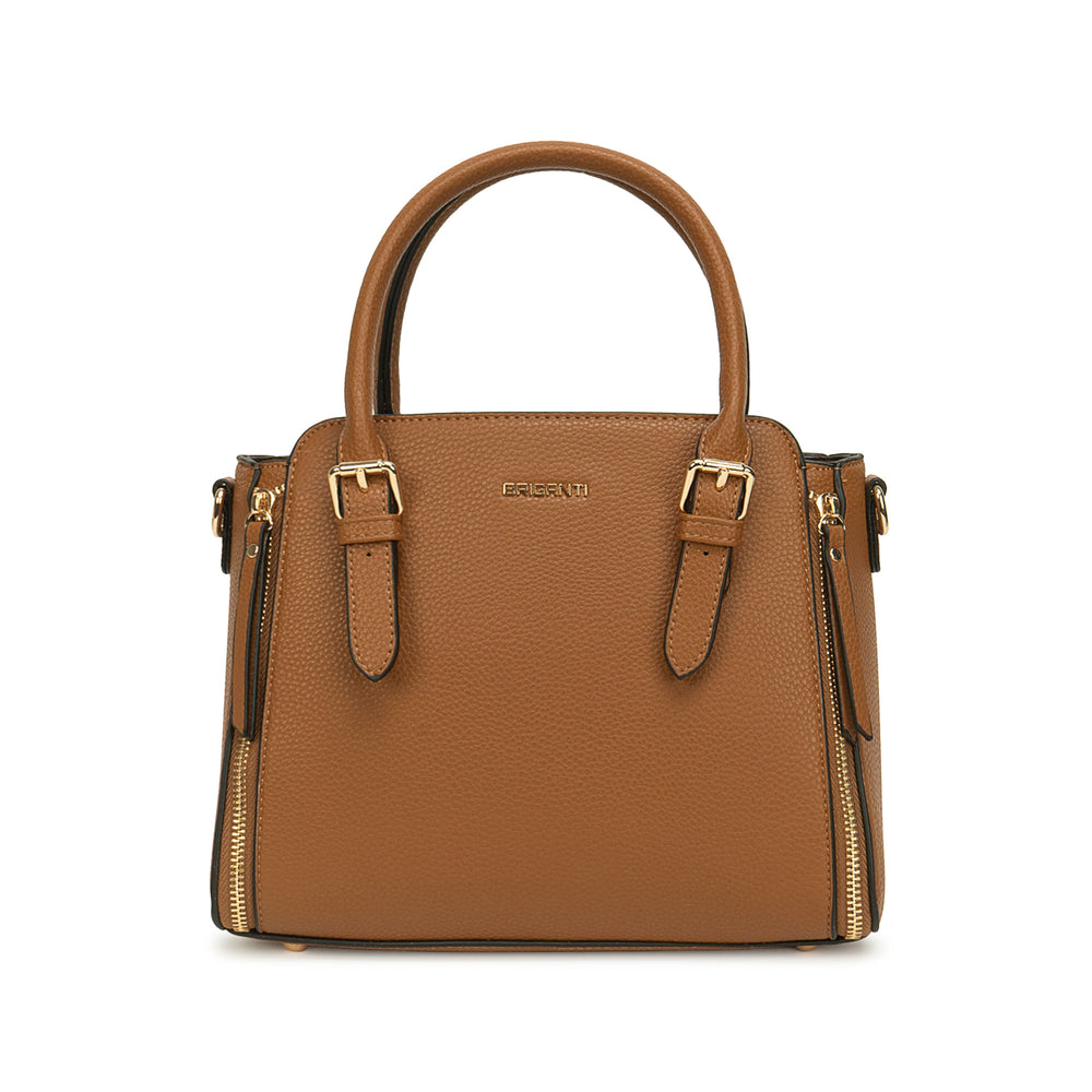 Cartera Briganti Satchel Natural