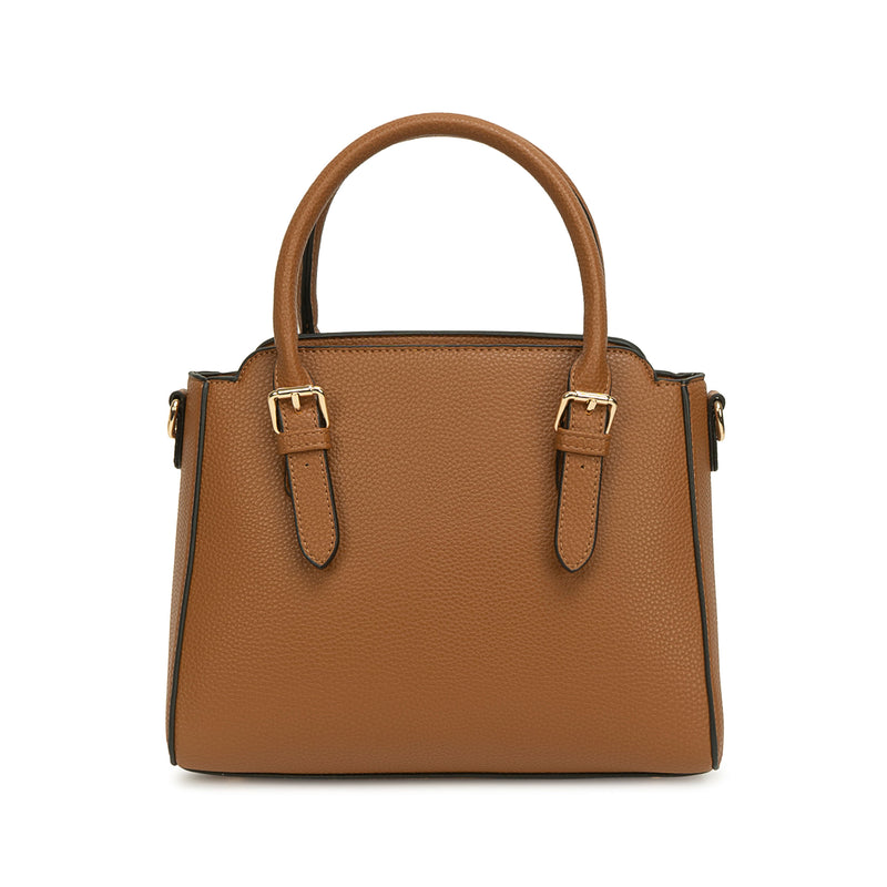 Cartera Briganti Satchel Natural