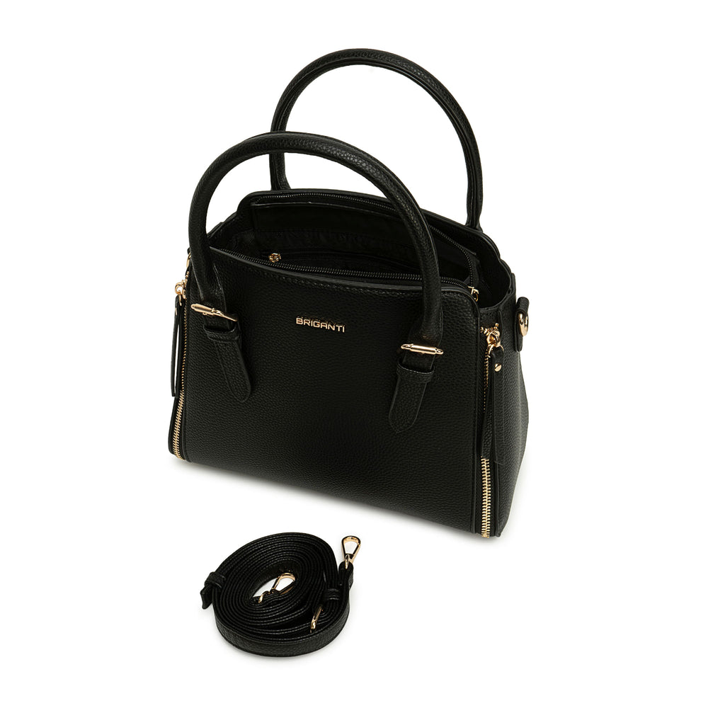 Cartera Briganti Satchel Negro
