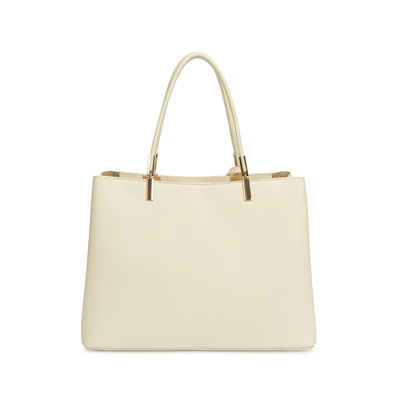 Cartera Briganti Satchel Hueso