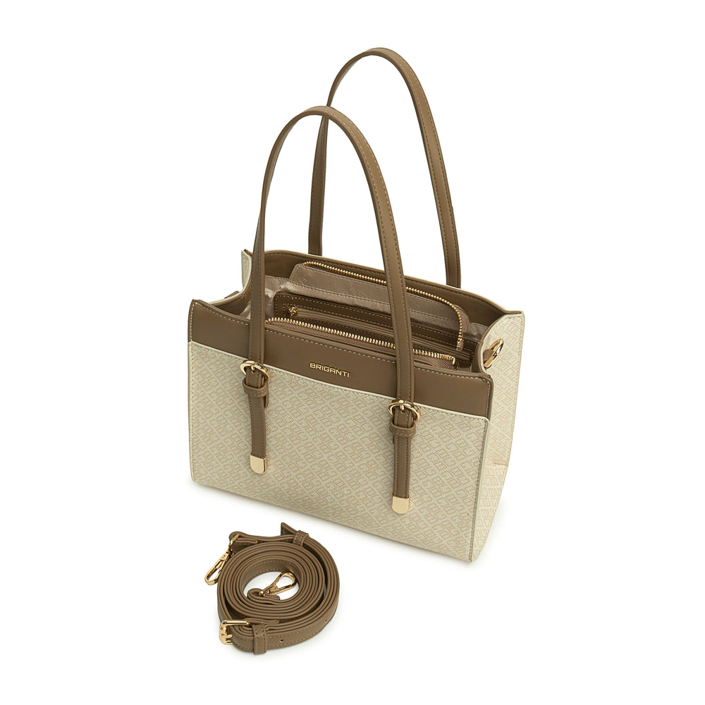 Cartera Briganti Satchel Hues/Vison