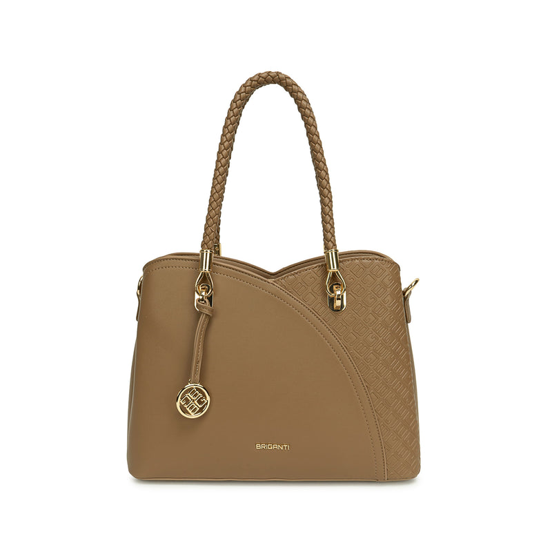 Cartera Briganti Satchel Hues/Vison
