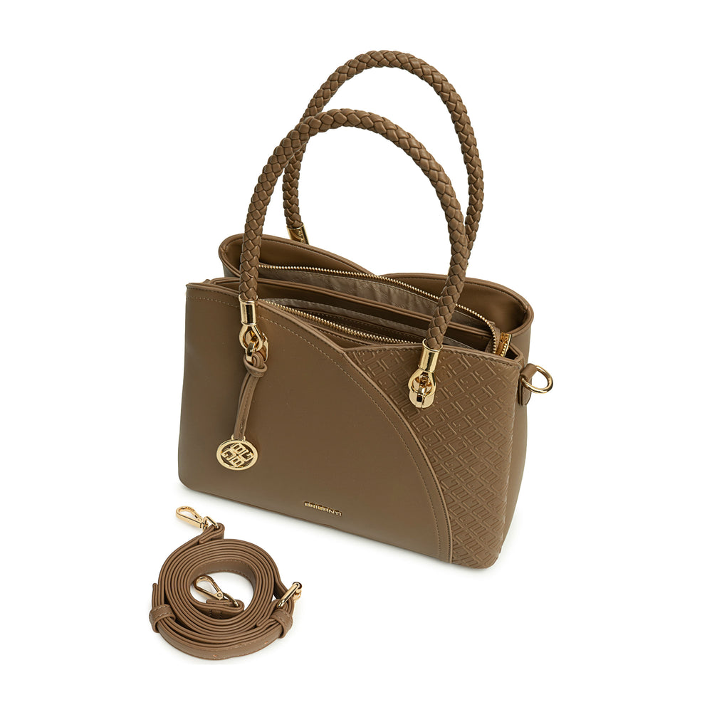 Cartera Briganti Satchel Hues/Vison
