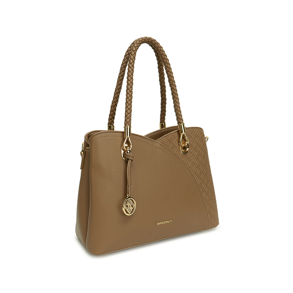 Cartera Briganti Satchel Hues/Vison