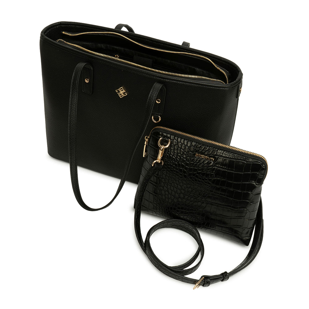 Cartera Briganti Tote Negro