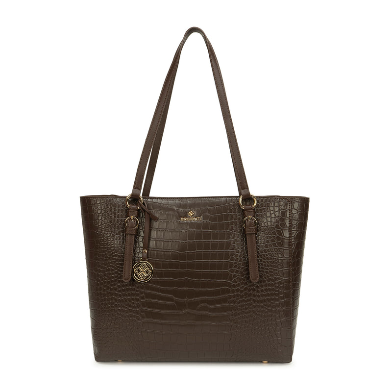 Cartera Briganti Tote Marron