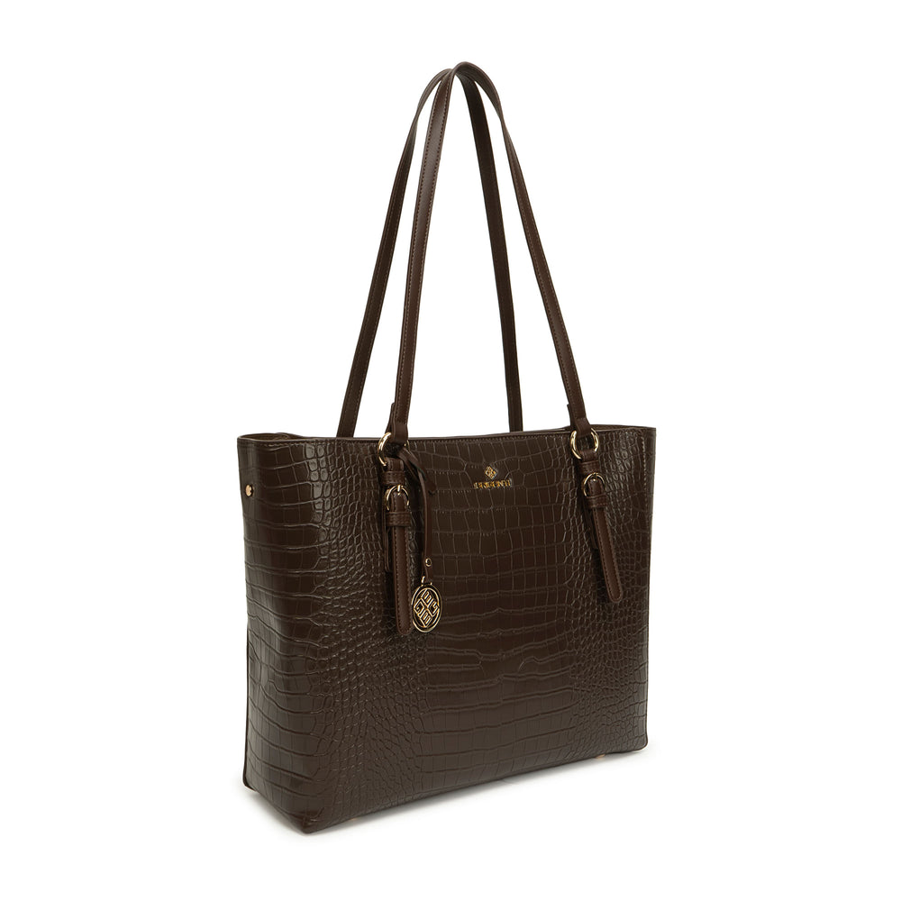 Cartera Briganti Tote Marron