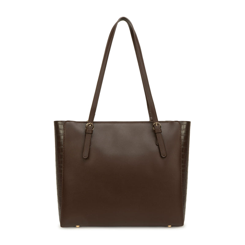 Cartera Briganti Tote Marron