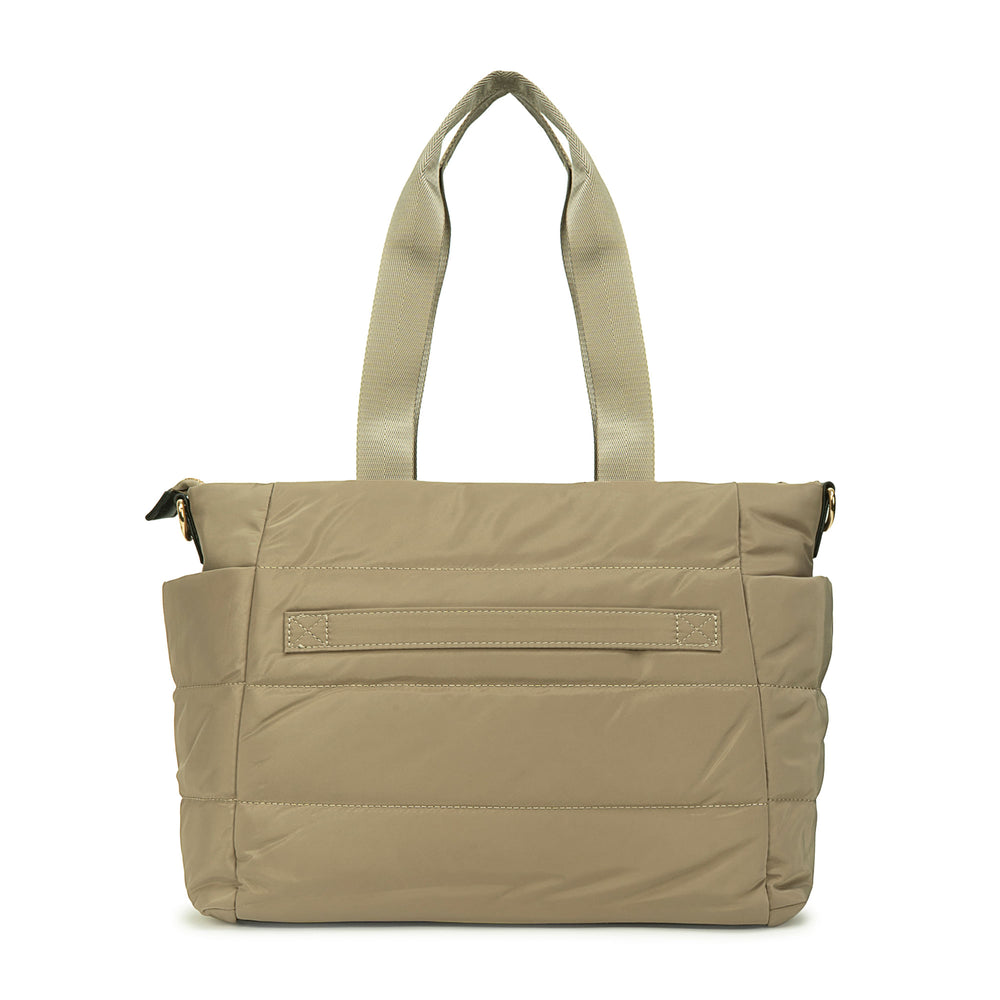 Cartera Briganti Tote Taupe