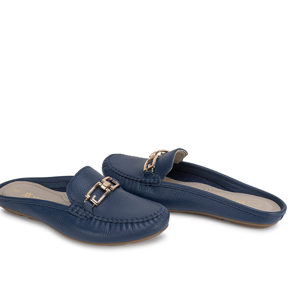 Zapato Mocasin Casual Azul Den