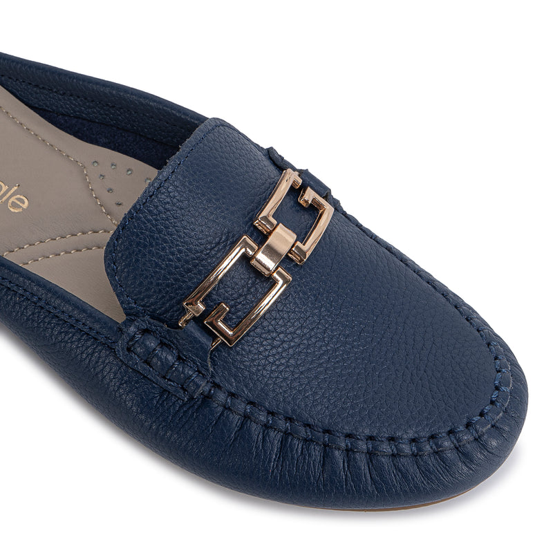 Zapato Mocasin Casual Azul Den
