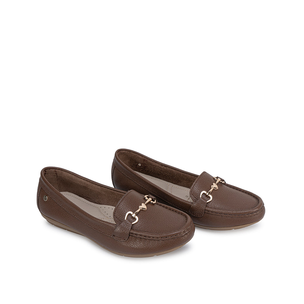 Zapato Mocasin Casual Marron