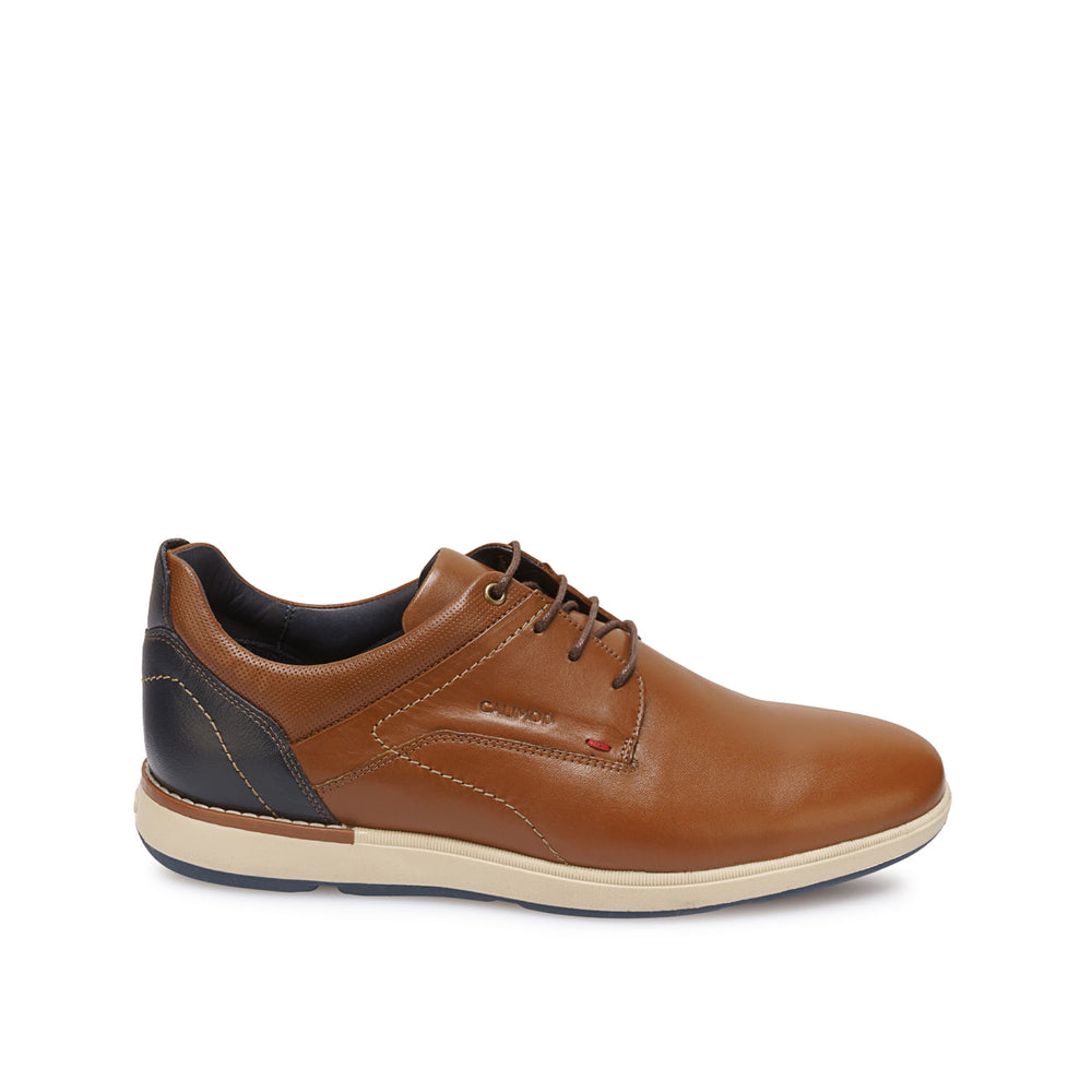 Zapato Derby Casual Tan