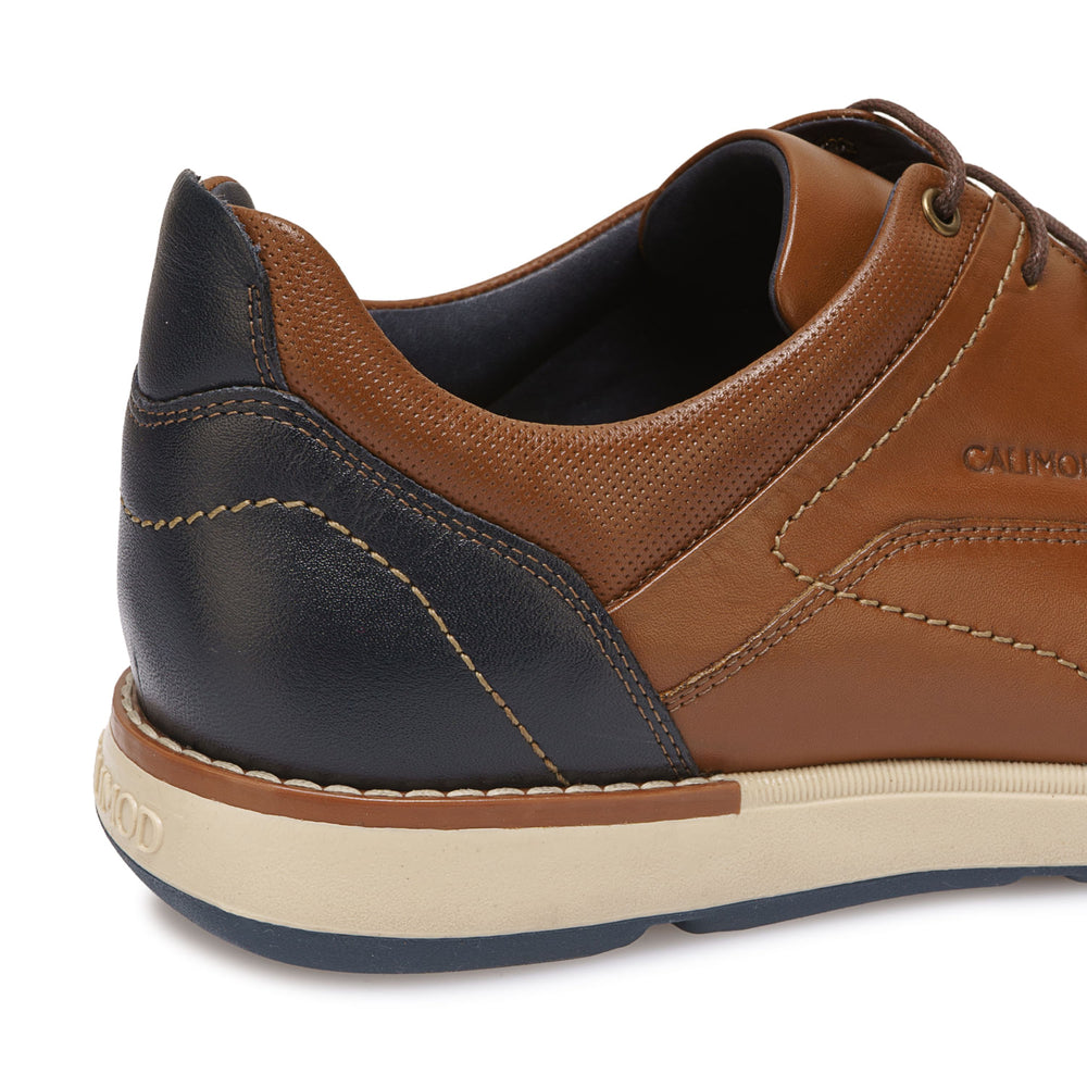 Zapato Derby Casual Tan
