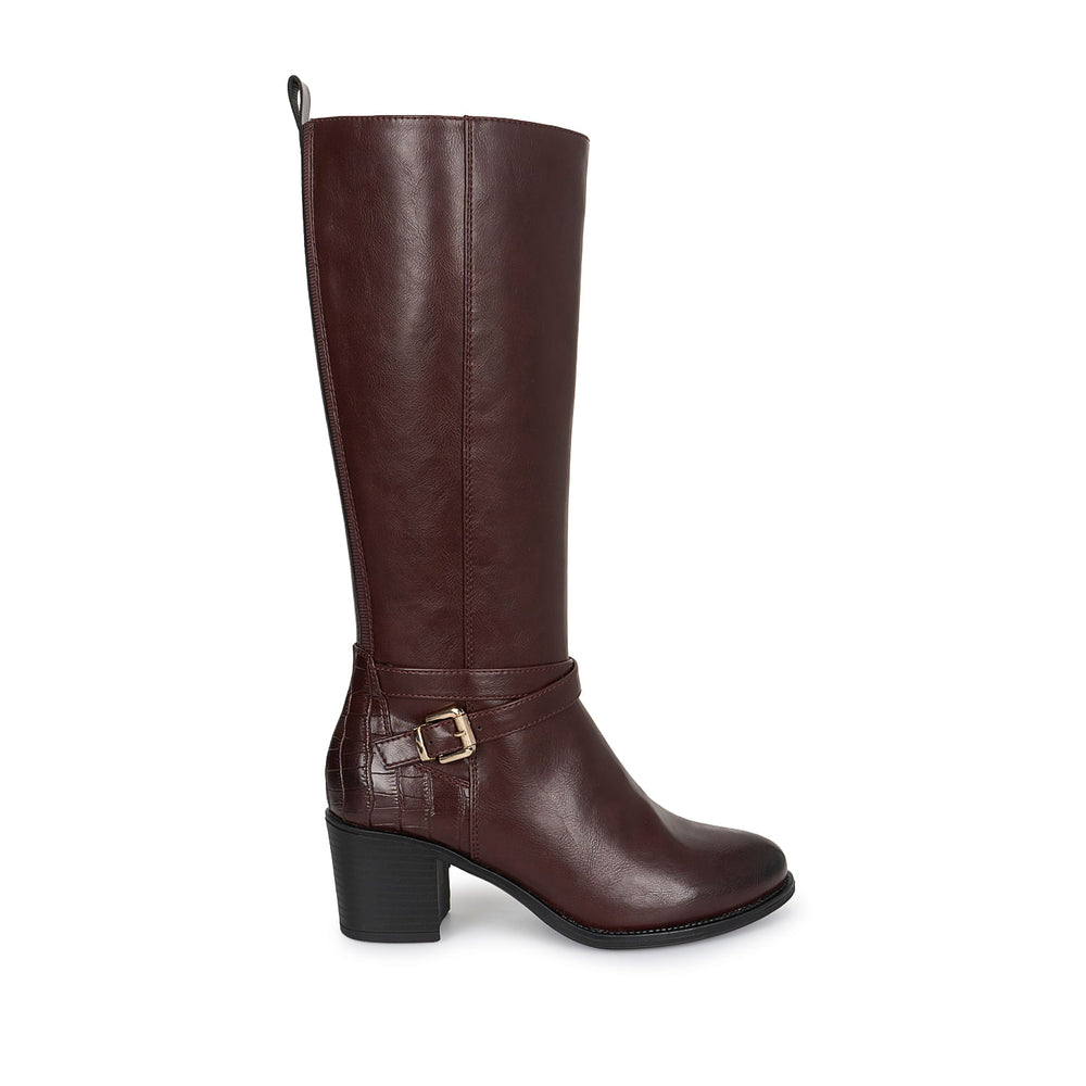 Bota Alta Jodhpur Casual Cherry Adv