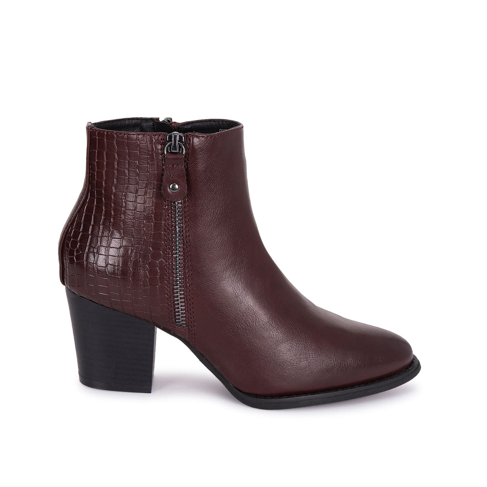 Botin Jodhpur Casual Cherry Adv
